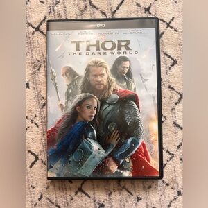 Marvel Thor: The Dark World DVD - Red, Blue, Silver